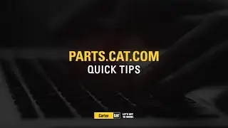 Parts.cat.com Quick Tips: Saved Lists