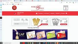 Gold Accumulation Program in English