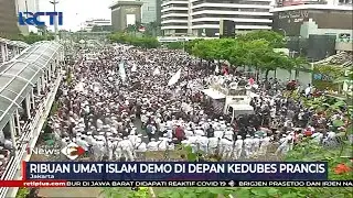 Ribuan Umat Islam Unjuk Rasa Kecam Emmanuel Macron di Depan Kedubes Prancis, Jakpus - SIP 03/11