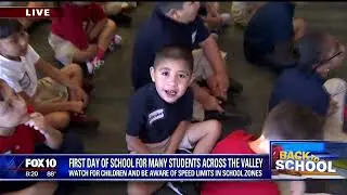 FOX10: First Day of School at Papago