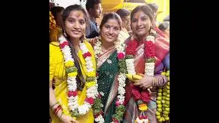 Singer Mangli Bonala Festival Celebration with her Family