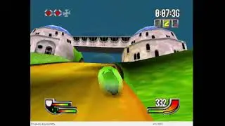N64, NTSC, Emulated, Extreme-G, Time Trials, Space Station 3, 3:14.13, 59.96