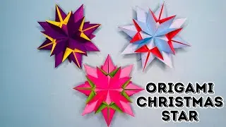 Origami Christmas Star | Christmas Crafts