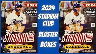 2024 Topps Stadium Club Baseball Blaster Boxes