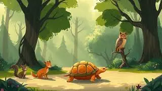 The Tortoise and the Hare / Fun and Easy English Stories & Dialogues for Kids!