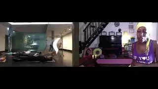 Online Yoga Session with Nyamwathi Gichau+Anna Ehrenstein . C/O Berlin Talent Award 2020