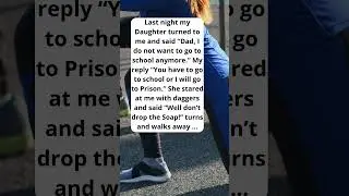 My Daughter&rsquo;s Savage School Excuse 😳😂 #funny #quotes