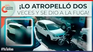 Motociclista persiguió a un conductor que lo había atropellado unos metros atrás en Oaxaca