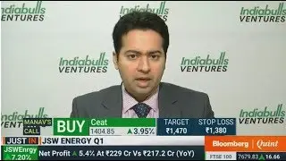 Mr. Manav Chopra (Head of Research) with Bloomberg Quint in the 'Countdown' show