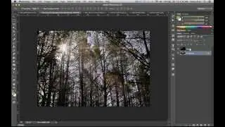 أضف الشعاع إلى صورتك بالطريقتين Photoshop CC
