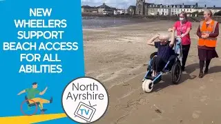 New wheelers bring happiness at Ardrossan South Beach