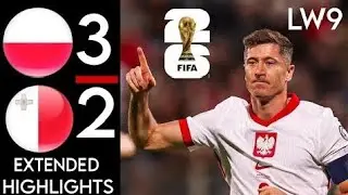 Polska vs Malta 3-2 &ndash; Skr&oacute;t Meczu i Gole | Lewandowski & Zieliński Trafiają!