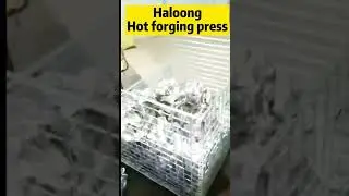 Haloong's hot forging machine is efficient and easy to operate.#hotforgingpress#hotforgingmachine
