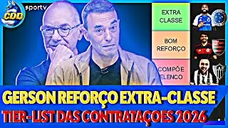 🦊😱 GERSON do CRUZEIRO é EXTRA-CLASSE! TIER-LIST do SELEÇÃO com RIZEK,  LÉDIO e ABEL NETO