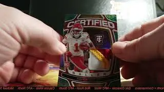 Bob's Card Market - Break #1 - 2024 Certified Football Hobby Box - Extra Hit! RPA!