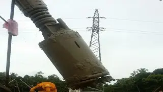 how to use Bucket auger drilling method for pile hole drilling