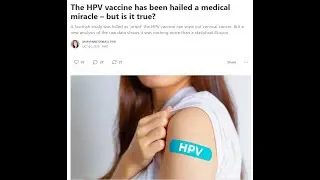 Dr Maryanne Demasi Substack on HPV shot part 1