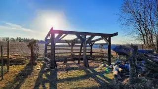 DIY Goat Barn _ Using Repurposed Materials // Whitt Acres