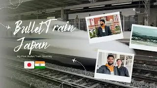 Lost on Japan’s Famous Bullet Train🇯🇵 | First Time Shinkansen Experience🚄 | Raj Sen