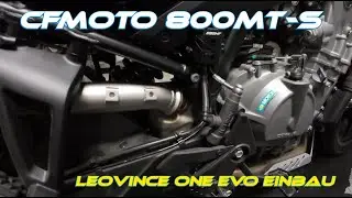 CFMOTO 800MT | LeoVince One EVO einbau + Soundcheck