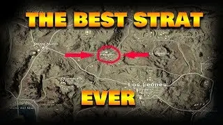 THE 100% BEST DESERT MAP STRATEGY!!!!!!(SO GOOD) PUBG