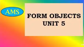 Form Objects