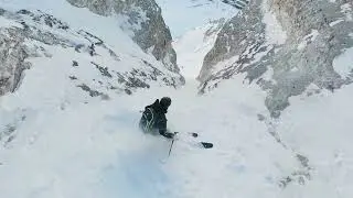 Steep turns les Tufs Tignes