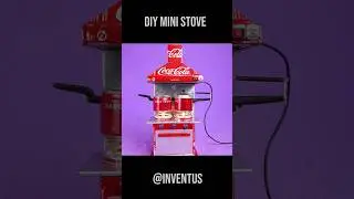 Mini DIY Stove Built with Soda Cans | Mini Appliances