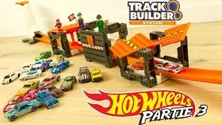 Hot Wheels Track Builder Piste Explosion Briques Construction Crash Kit Jouet Toy Review Kids