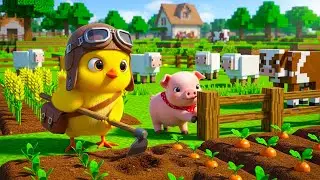 The Sunstone Quest: How Two Friends Saved Their Minecraft Farm! 🐔🐷