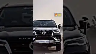 fortuner black attitude status official🔥👑🖤#youtube#viral #viralshort #trending #youtubeshorts #short