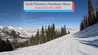 Downhill Skiing at Canyons Village at Park City in Utah