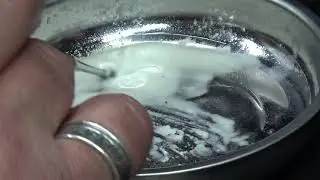 Is your Sewing machine made of MAGNESIUM? Scott's TEST yields FLAMES, FIZZ, SMOKE and SPARKS..YIKES!