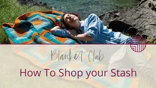 15 MINUTES To The PERFECT Gansey Log Cabin Blanket Yarn Selection