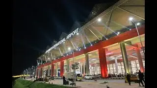 KANNUR AIRPORT IN KERALA Kannur International airport(CNN) .GREENFIELD AIRPORT outer view