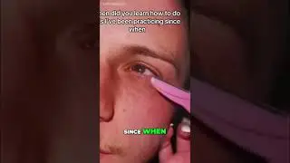 Man Gets Eyebrows Shaped By Girlfriend - Hilarious Reveal! #shorts