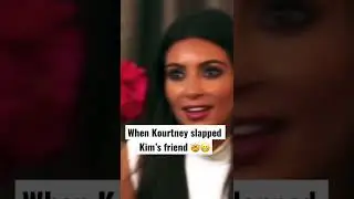 Kourtney Kardashian slapped food God #kimkardashian #kuwtk