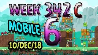 Angry Birds Friends Tournament Level 6 Week 342-C  MOBILE Highscore POWER-UP walkthrough