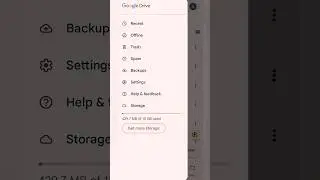 #how to check google drive storage