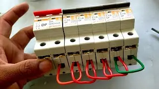 How electricians are giving the  connections to Distribution Box | Full details of  house Wiring