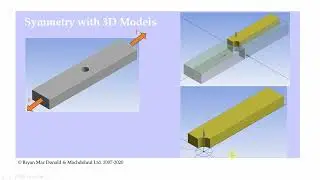 Workbench Tips #2: How to Use Symmetry (2D, 3D, Axisymmetric & Cyclic)