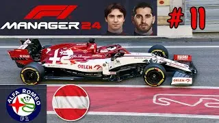 F1 Manager 24 - Alfa Romeo Custom Career🏎️🍝🛵🍕🍷: Episode 11 Austrian GP Sprint Round