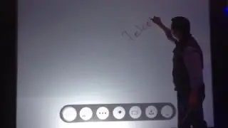 Interactive Glass Panel with Ubi