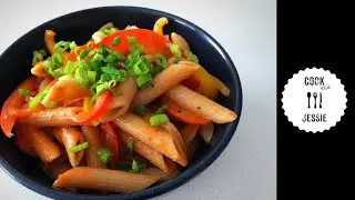 VEGAN ROSE SAUCE WITH PEPPERS | EASY AND QUICK