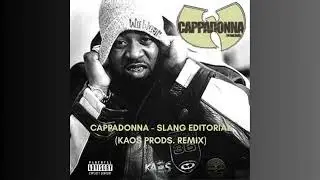 Cappadonna - Slang Editorial (KAOS PRODS. Remix)