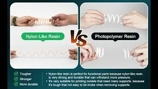 Nylon-like Resin  VS  Photopolymer Resin