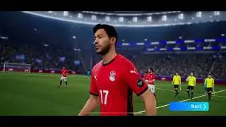 Africa Cup of Nations, Dr Congo Vs Egypt (1-0) Efootball game 