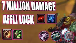7 Million Damage in 3v3 Affliction Warlock