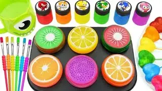 Satisfying Video DIY How To MakeRainbow Sprunki EGGS & Cup Disney Pixar Car & Squid Game Slime ASMR