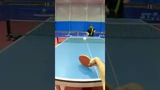 Table Tennis Defense Rally vs J&K Rank 1 (U-13 Boys) | Table Tennis Player POV #Shorts